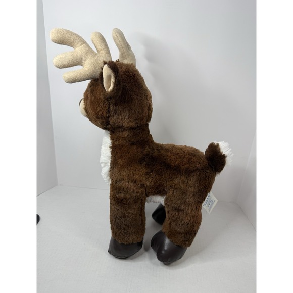BUILD‎ A BEAR 18" Dasher Reindeer Christmas Plush Stuffed Animal, Green Eyes - Picture 6 of 9